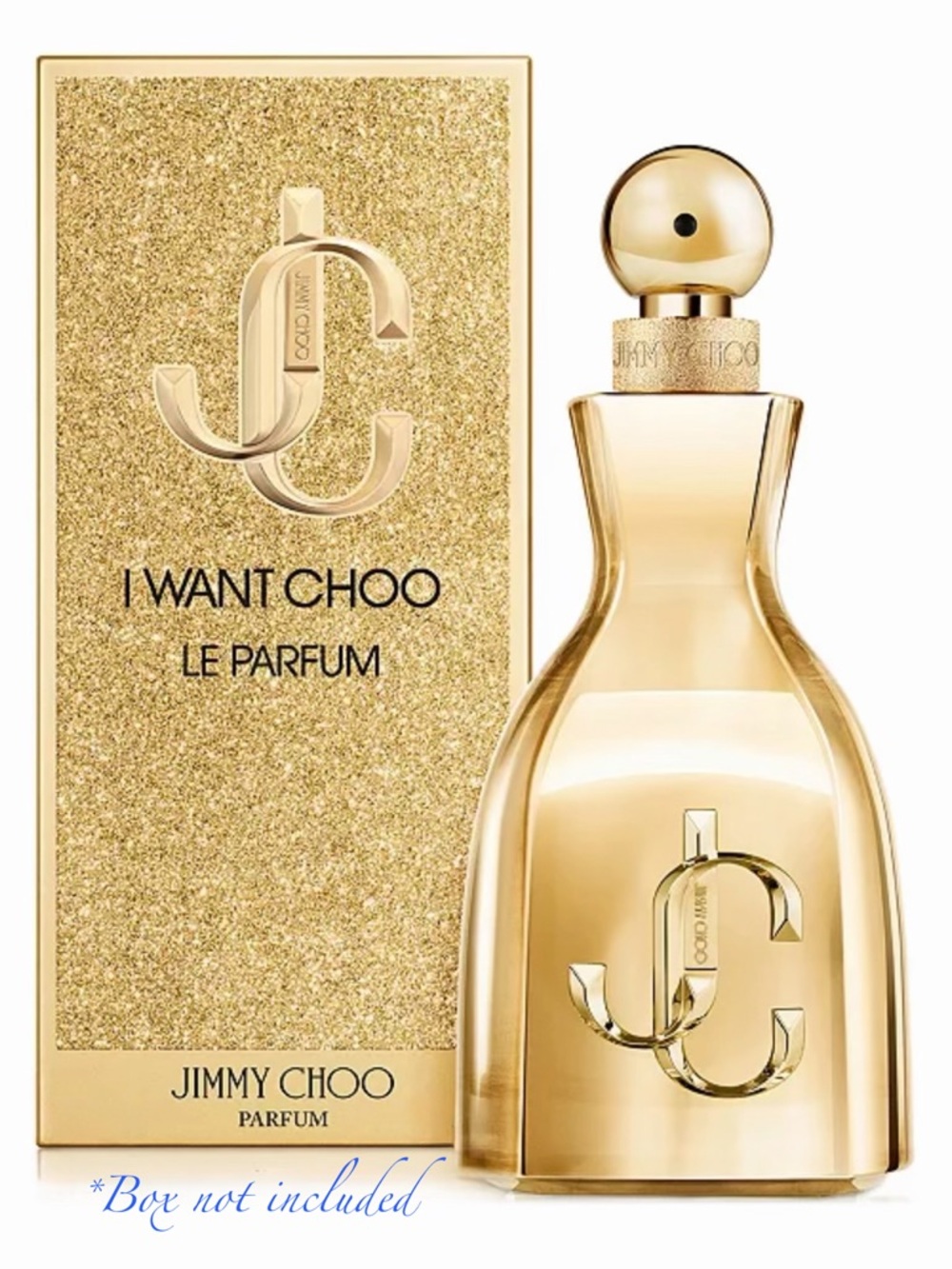 Jimmy Choo I Want Choo Le Parfum - Gold Bottle [JUMBO SIZE 4.1 fl oz]
